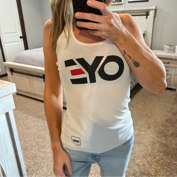 OYE/ Redcon1 White Racerback Tank Top Size Small - Picture 2 of 8